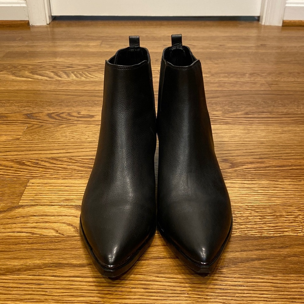 Mark Fisher Black Leather Ankle Boots